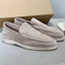 Stefano | Loafers i semsket skinn