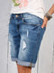 GERLIE - Komfortable denimshorts for sommeren