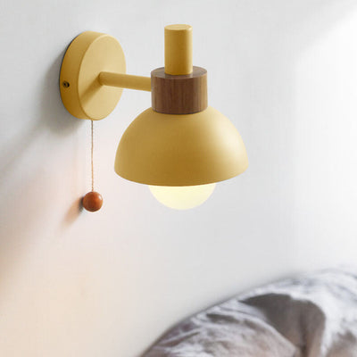 Nordic Macaron Globe 1-Light vegglampe