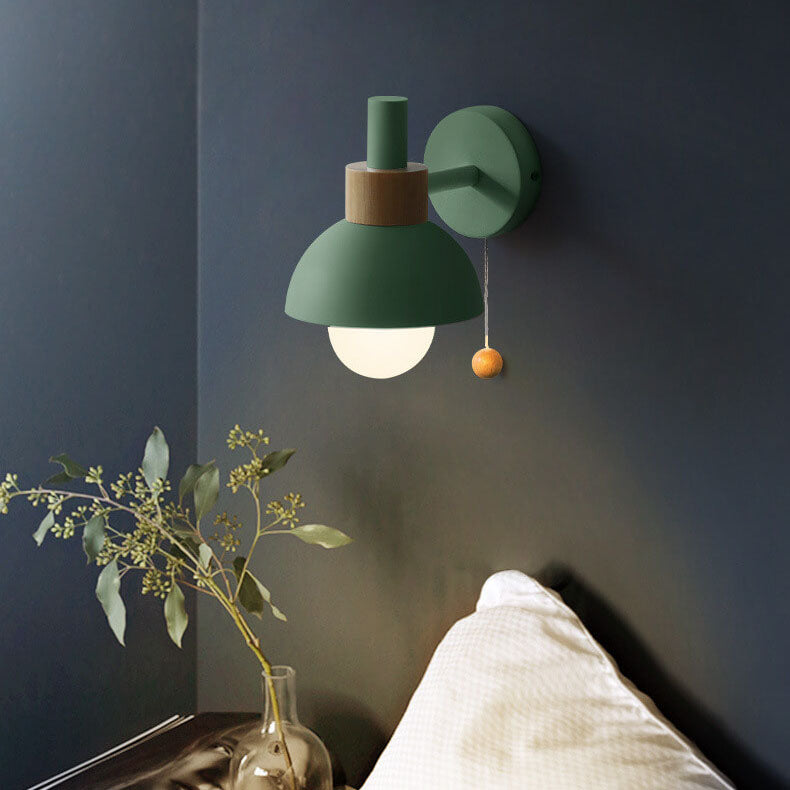 Nordic Macaron Globe 1-Light vegglampe