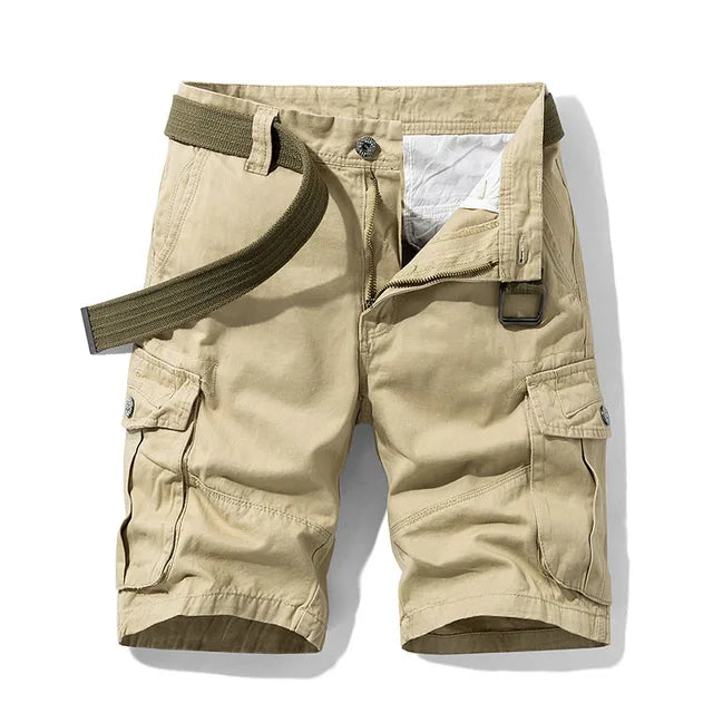 Cargoshorts med lommer for menn
