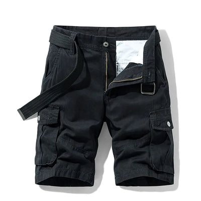 Cargoshorts med lommer for menn