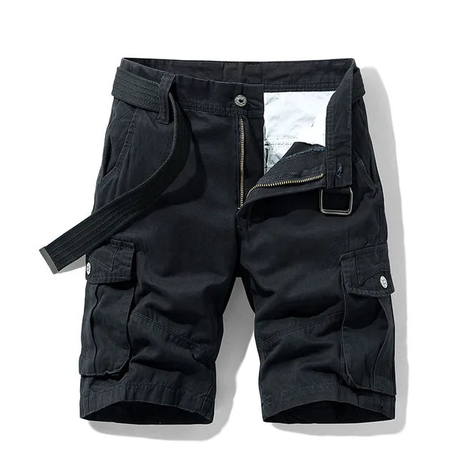 Cargoshorts med lommer for menn