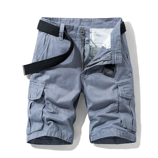 Cargoshorts med lommer for menn