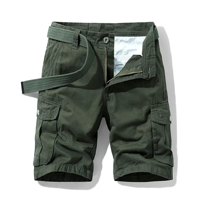 Cargoshorts med lommer for menn