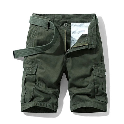 Cargoshorts med lommer for menn