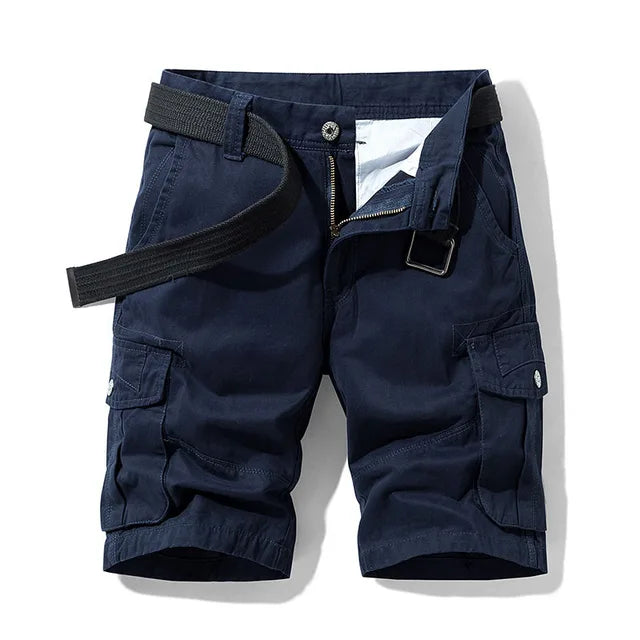 Cargoshorts med lommer for menn