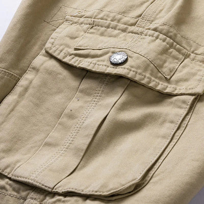 Cargoshorts med lommer for menn