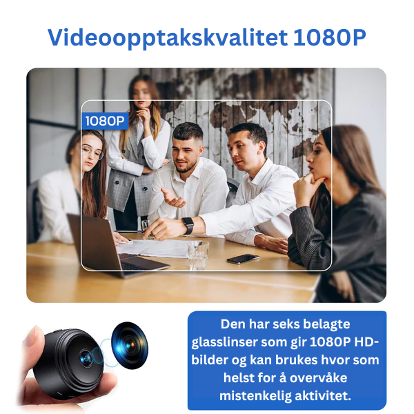 Minieye - Full HD-kamera for barnepass