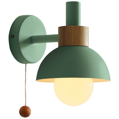 Nordic Macaron Globe 1-Light vegglampe