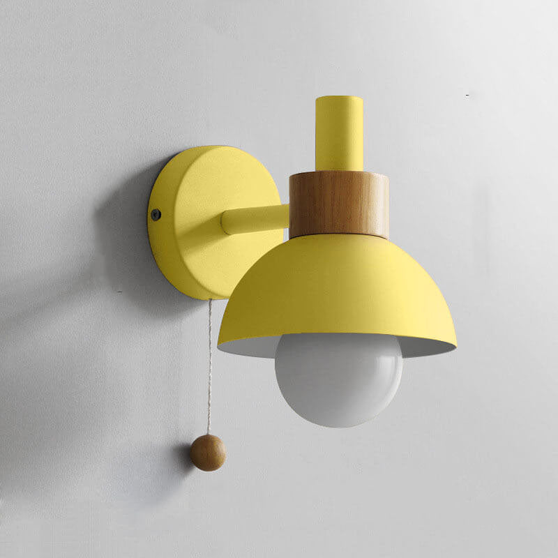 Nordic Macaron Globe 1-Light vegglampe