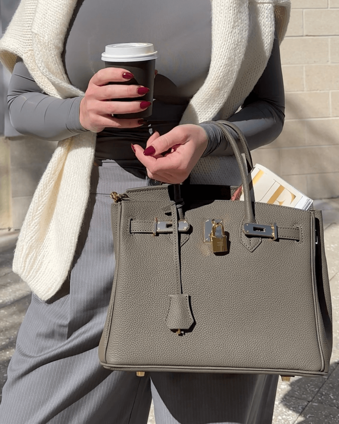 Evelina bag | Sofistikert skinnveske