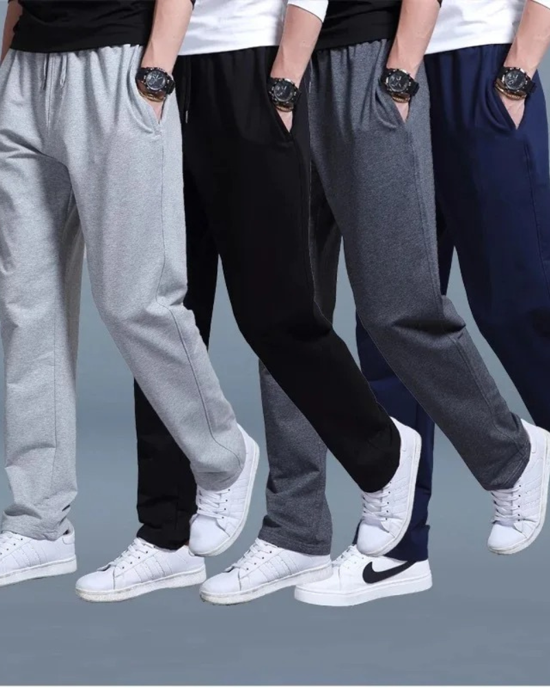 Aksel | Oversize joggebukse for menn i myk, behagelig bomull