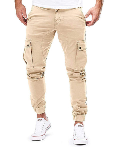 Bram | Cargo Pants for Men - komfortable og robuste - utendørs og casual med cargo-lommer