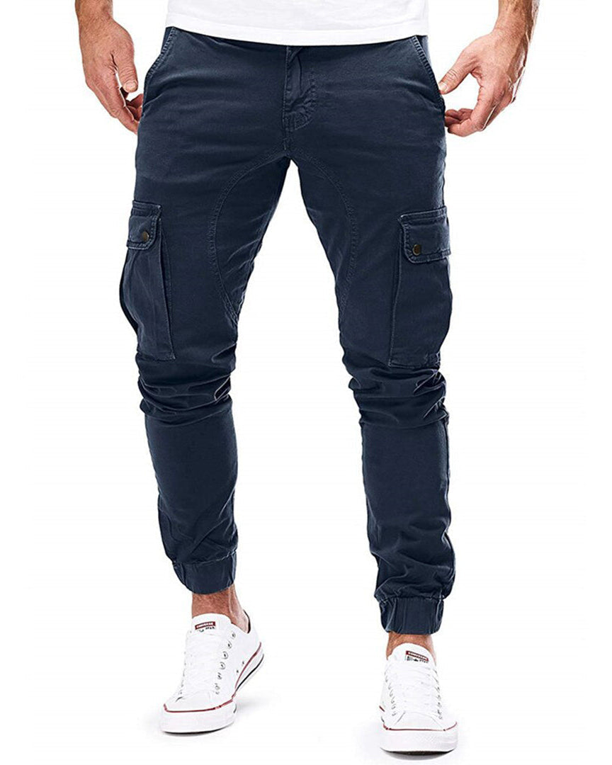 Bram | Cargo Pants for Men - komfortable og robuste - utendørs og casual med cargo-lommer