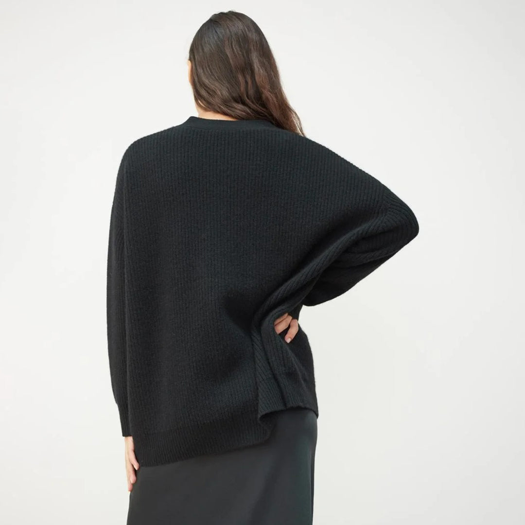 Overdimensjonert cardigan