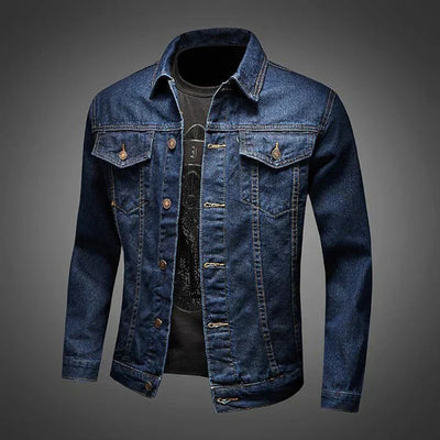 Andrew Gent - daglig denim-jacke