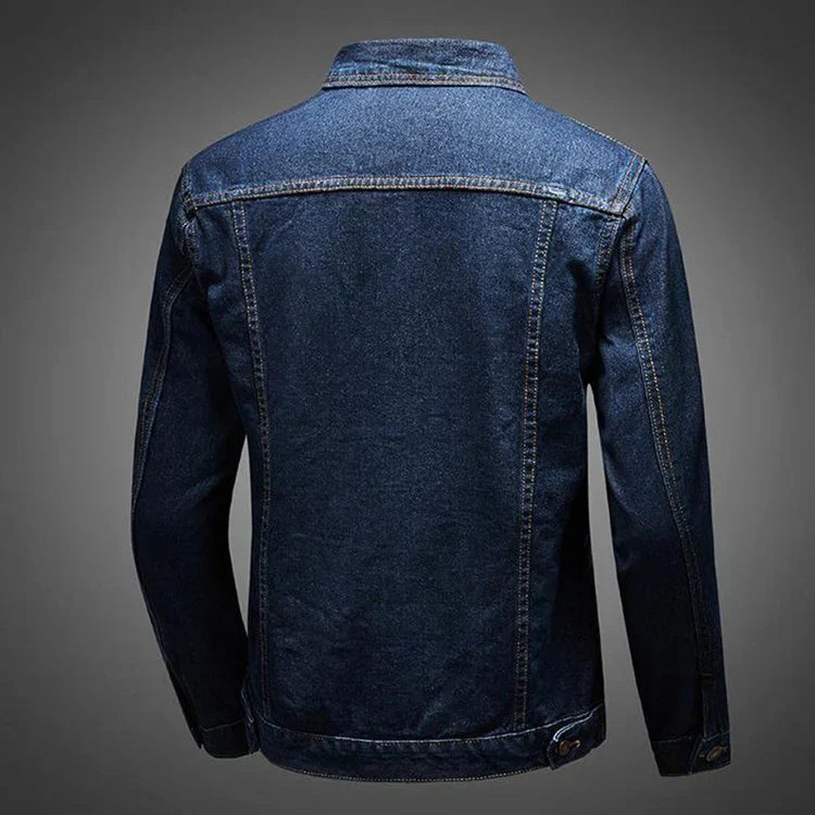 Andrew Gent - daglig denim-jacke