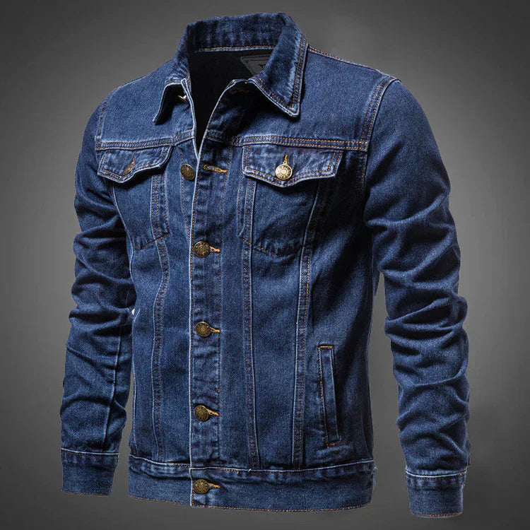 Andrew Gent - daglig denim-jacke