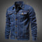 Andrew Gent - daglig denim-jacke