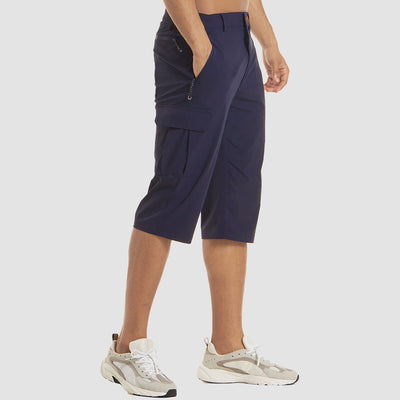 Hurtigtørkende cargo shorts for menn