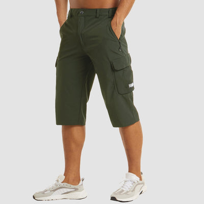 Hurtigtørkende cargo shorts for menn