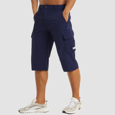 Hurtigtørkende cargo shorts for menn