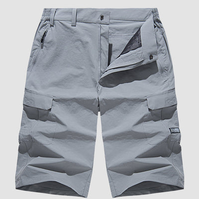 Hurtigtørkende cargo shorts for menn