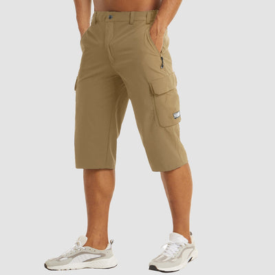 Hurtigtørkende cargo shorts for menn