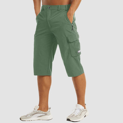 Hurtigtørkende cargo shorts for menn