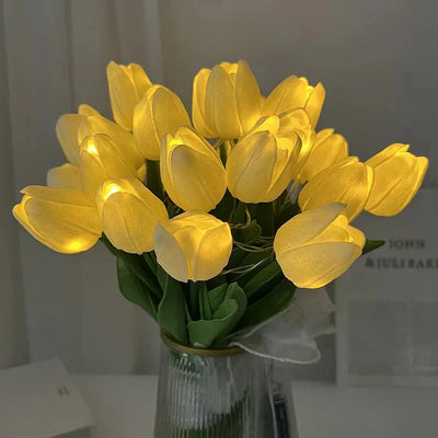 TulipGlow - Bærbart LED-tulipan nattlys