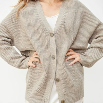 Overdimensjonert cardigan