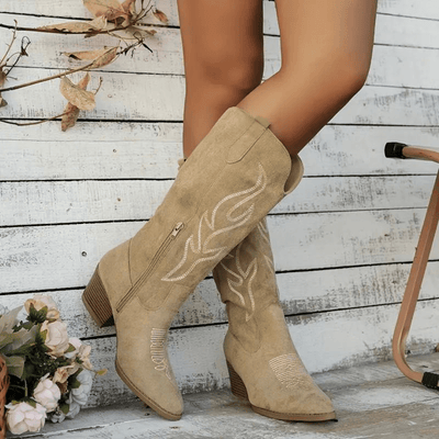 Cowboystøvler for dame - Retro og elegant westernstil