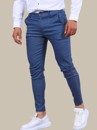 Skinny chino-bukse for menn