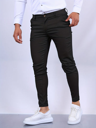 Skinny chino-bukse for menn