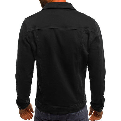 Casual denimjakke for menn