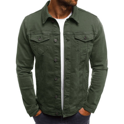 Casual denimjakke for menn