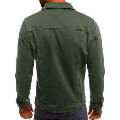 Casual denimjakke for menn
