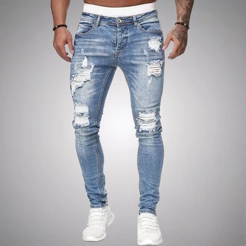 Slitte jeans for menn