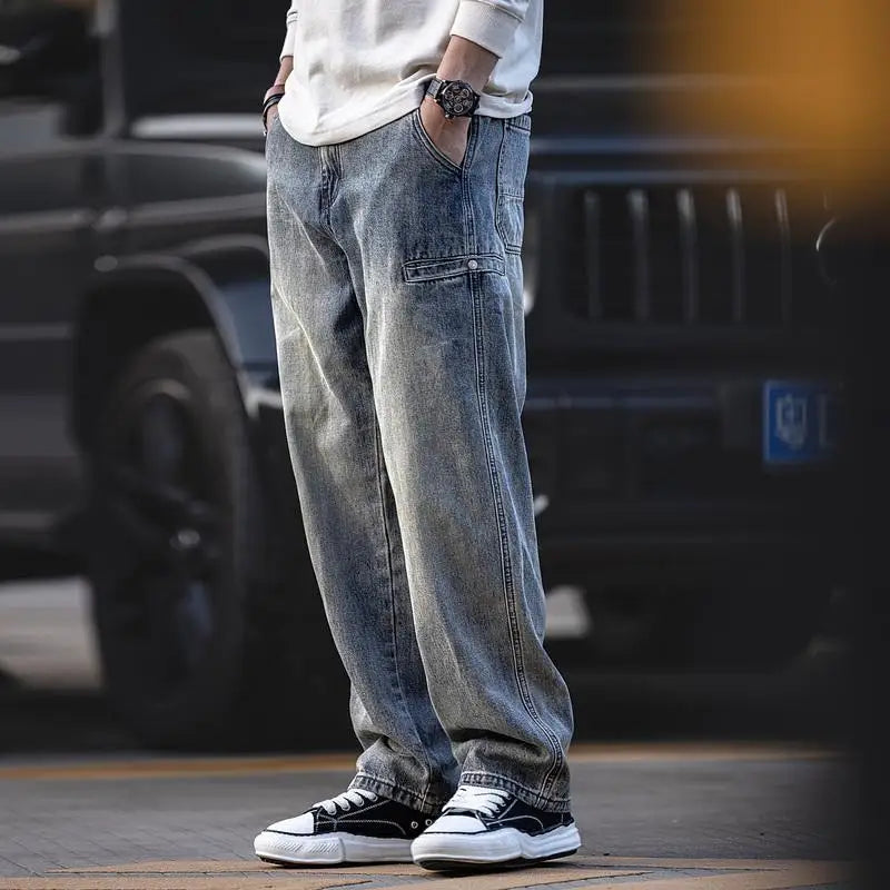 Trendy vasket sommerjeans for menn - Markust