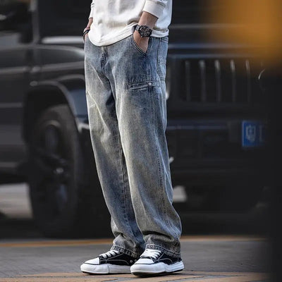 Trendy vasket sommerjeans for menn - Markust